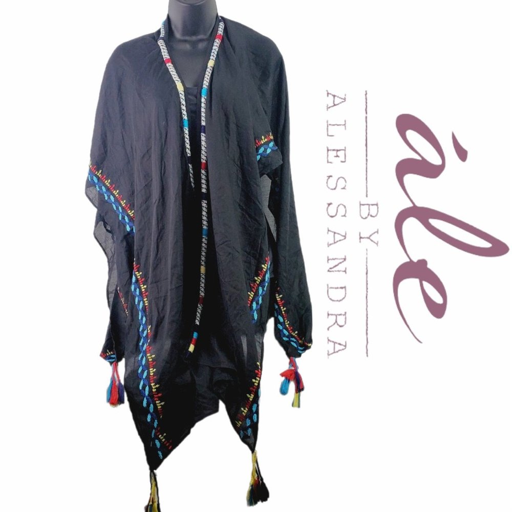 Ale by Alessandra Beach Tassel Aztec Wraparound